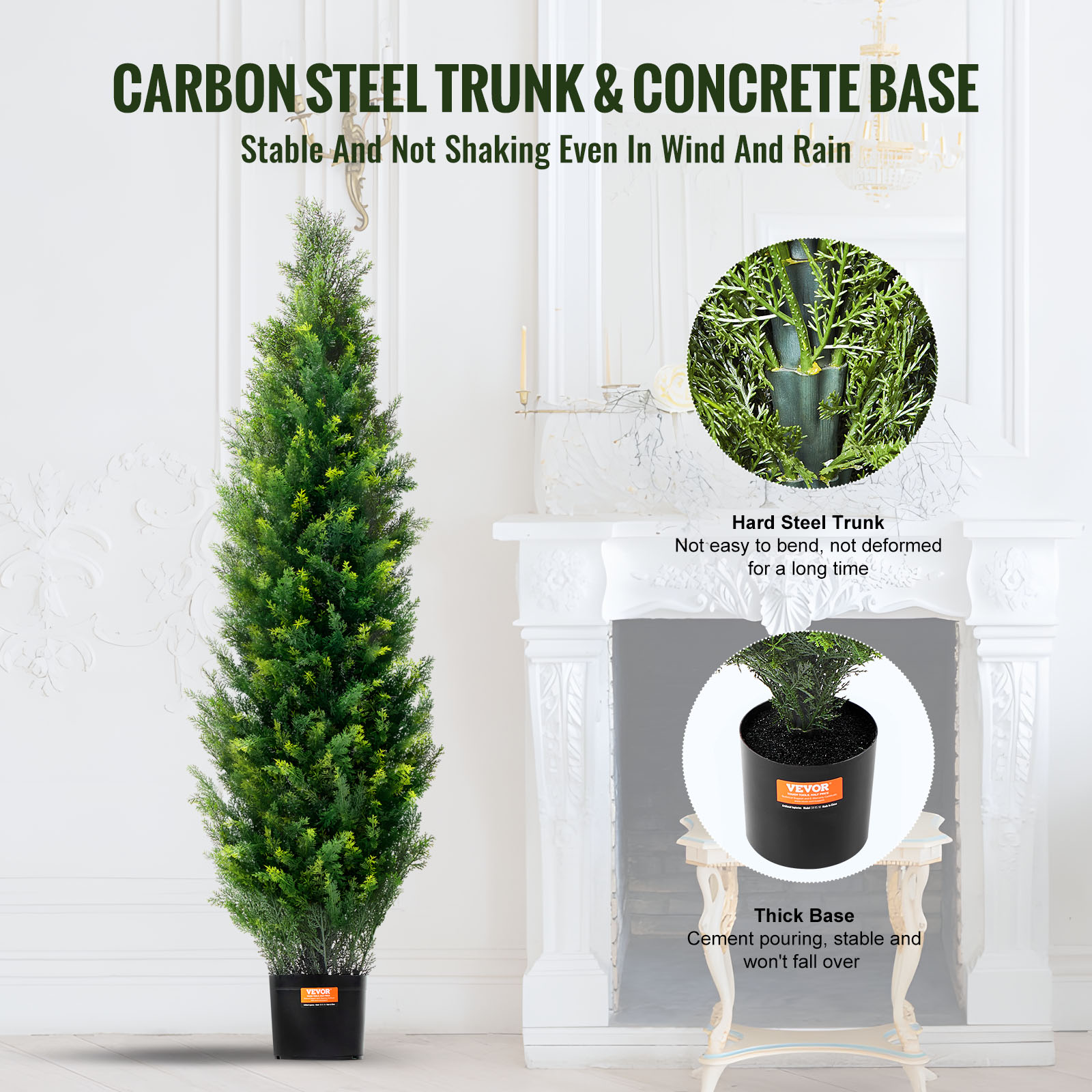 SucceBuy Artificial Cedar Topi - đánh giá và giá Dracaena Marginata