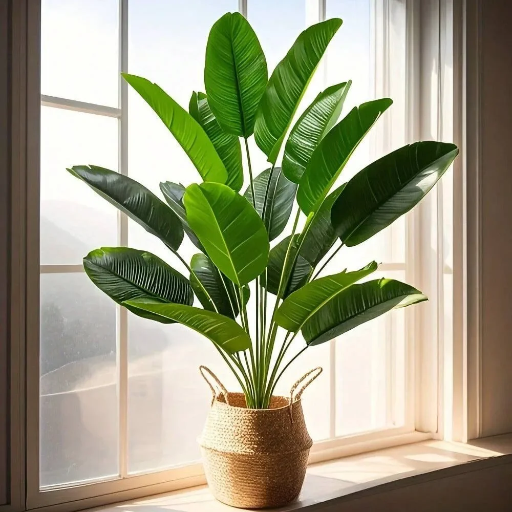 1pc 18 Leaves Artificial Plant - đánh giá và giá Monstera Adansonii