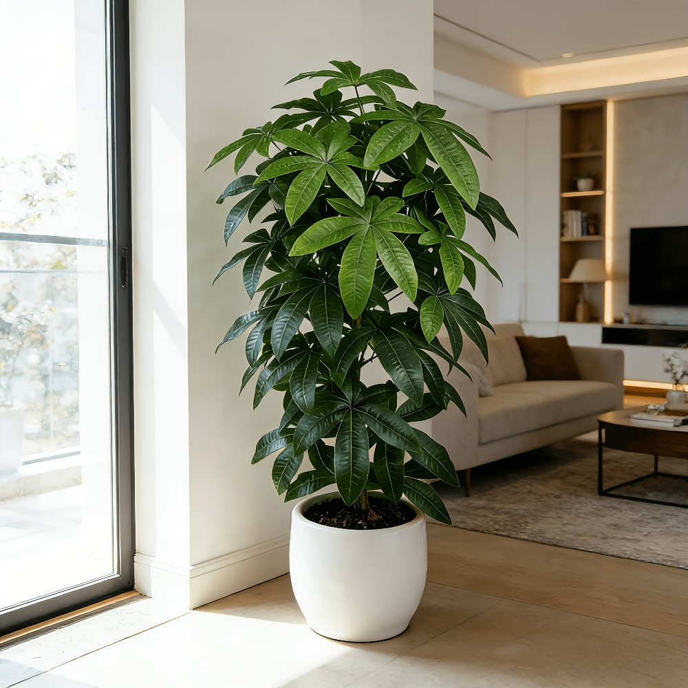 An Artificial Money Tree Pachi - đánh giá và giá Dracaena Marginata